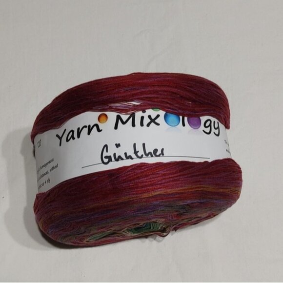 Yarn Mixology Gunther Bobble 1300m Cotton Acrylic Yarn Cake - Picture 2 of 6